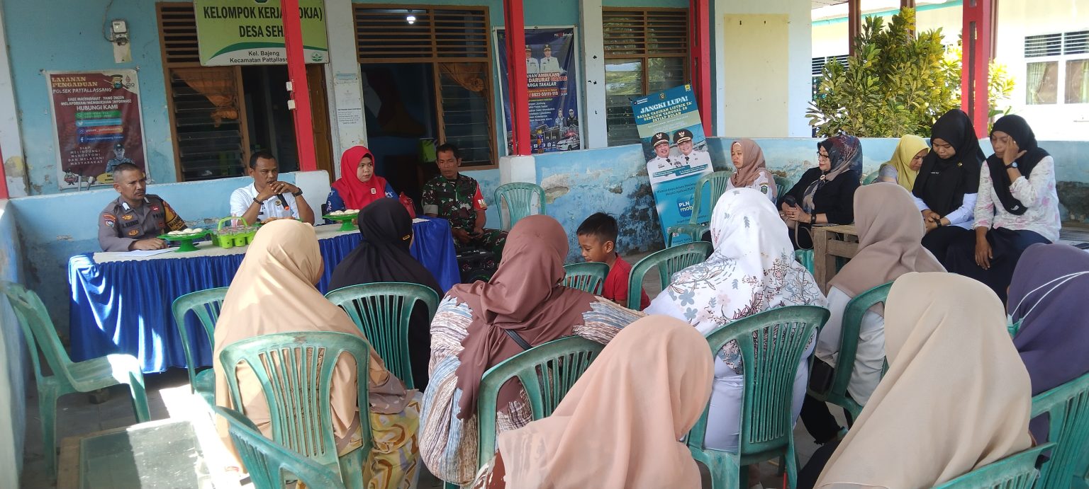 Pembenahan Data dan Peningkatan Kesejahteraan Jadi Fokus Utama Pertemuan Kelurahan Bajeng, Takalar